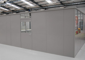 Single Skin Steel Partitioning