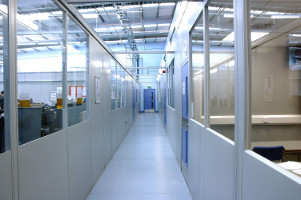 Double Skin Steel Partitioning