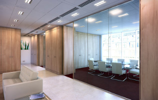 Frameless All Glass Partition